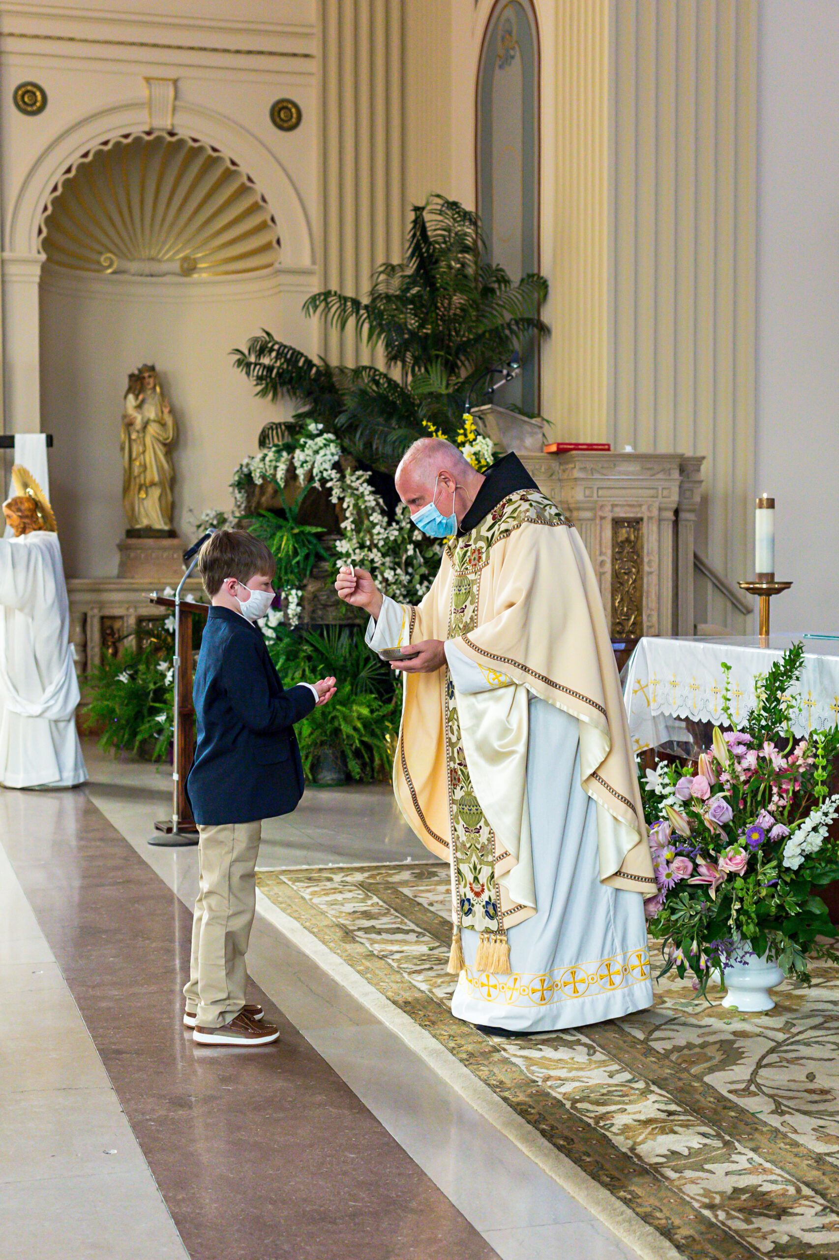 First Holy Communion 2021 St. Casimir Church at Canton & Patterson Park
