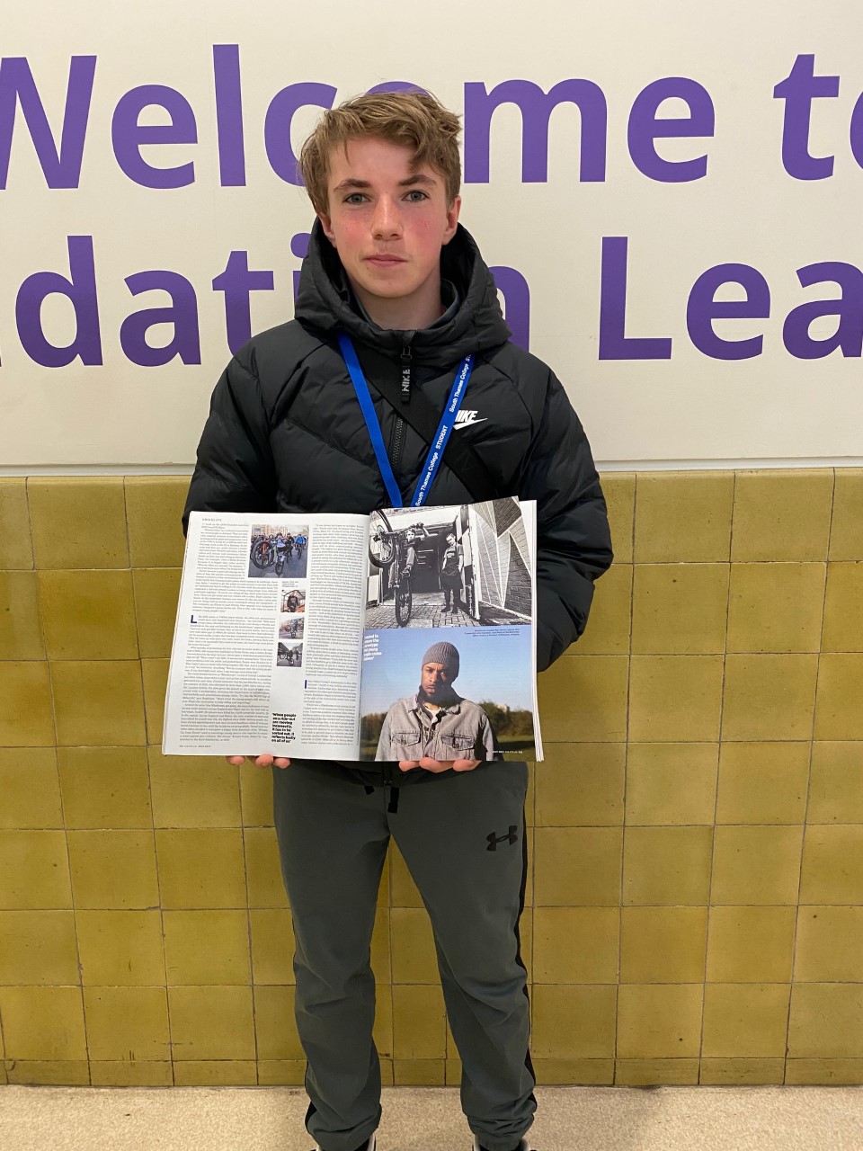 South Thames College learner is featured in GQ Magazine