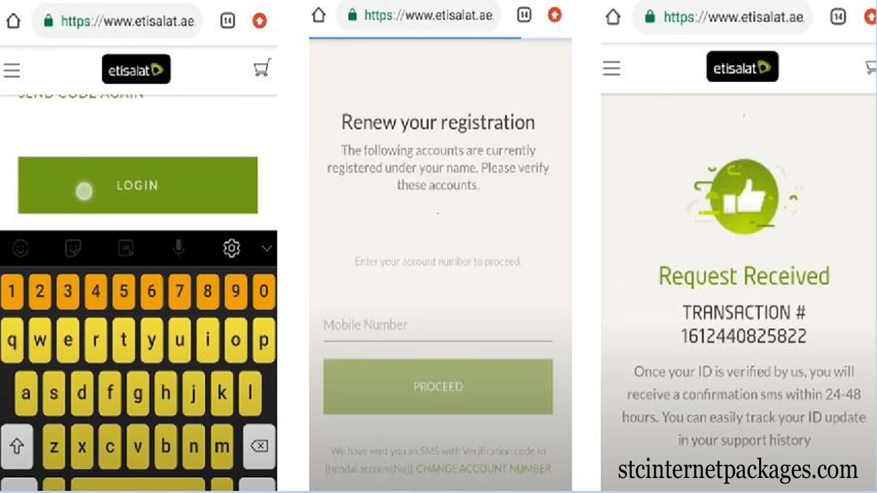 How To Etisalat Sim Renewal Emirates ID Online?
