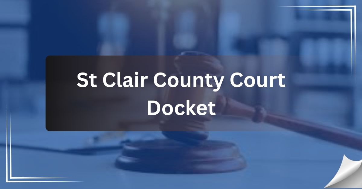 St Clair County Court Docket(03)