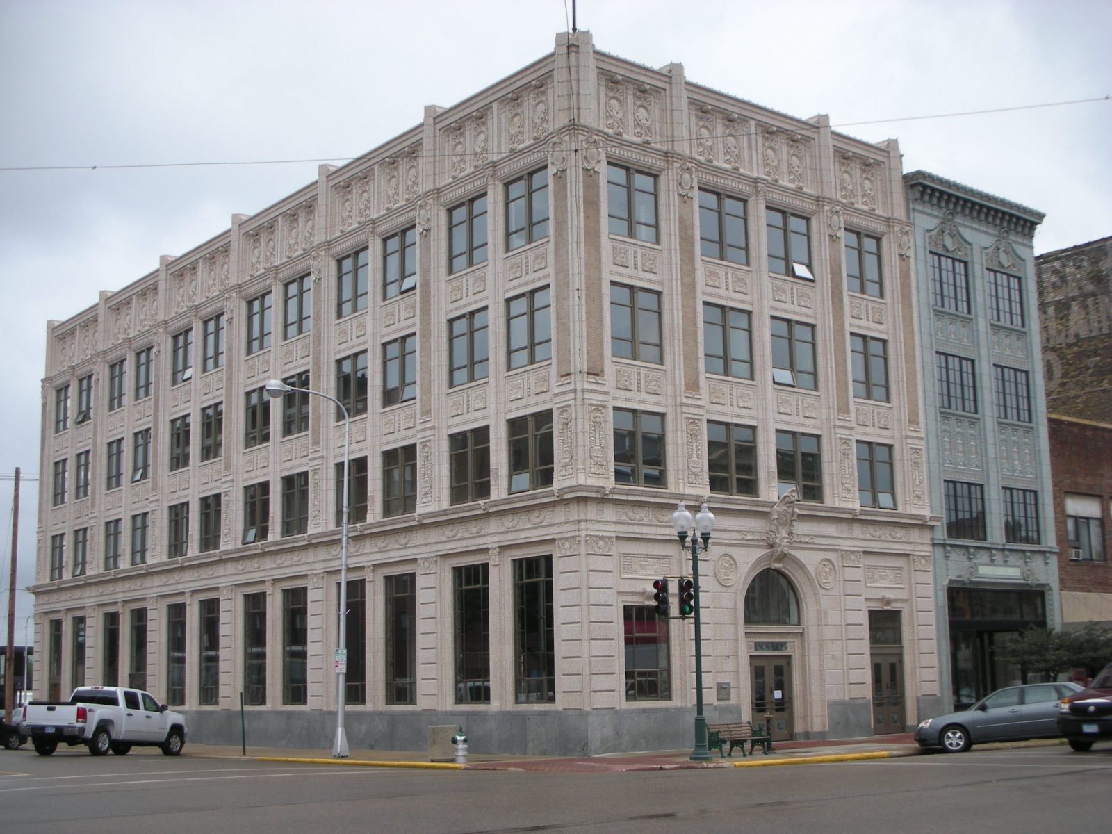 Freeborn Bank and Jacobsen Building St Cloud Window