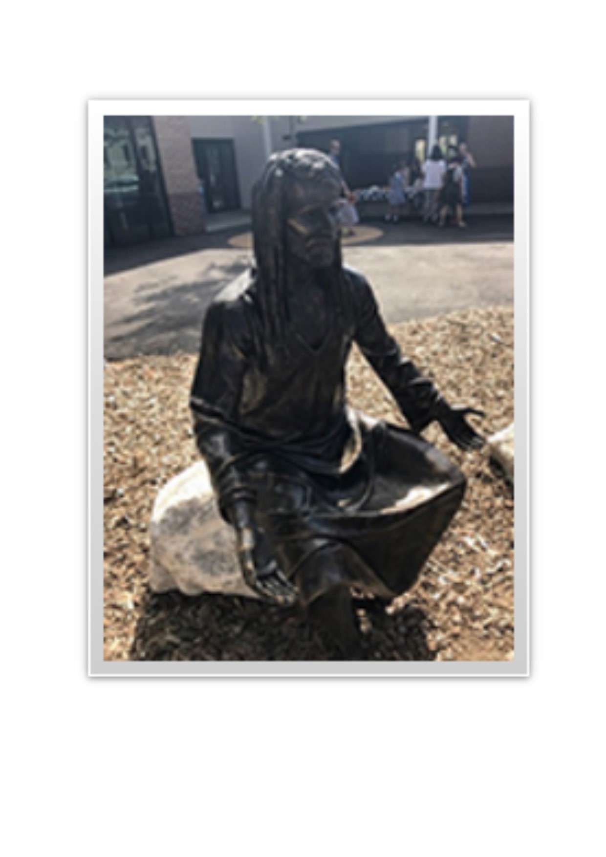 Statue Blessing St Columba's Parish, Leichhardt North