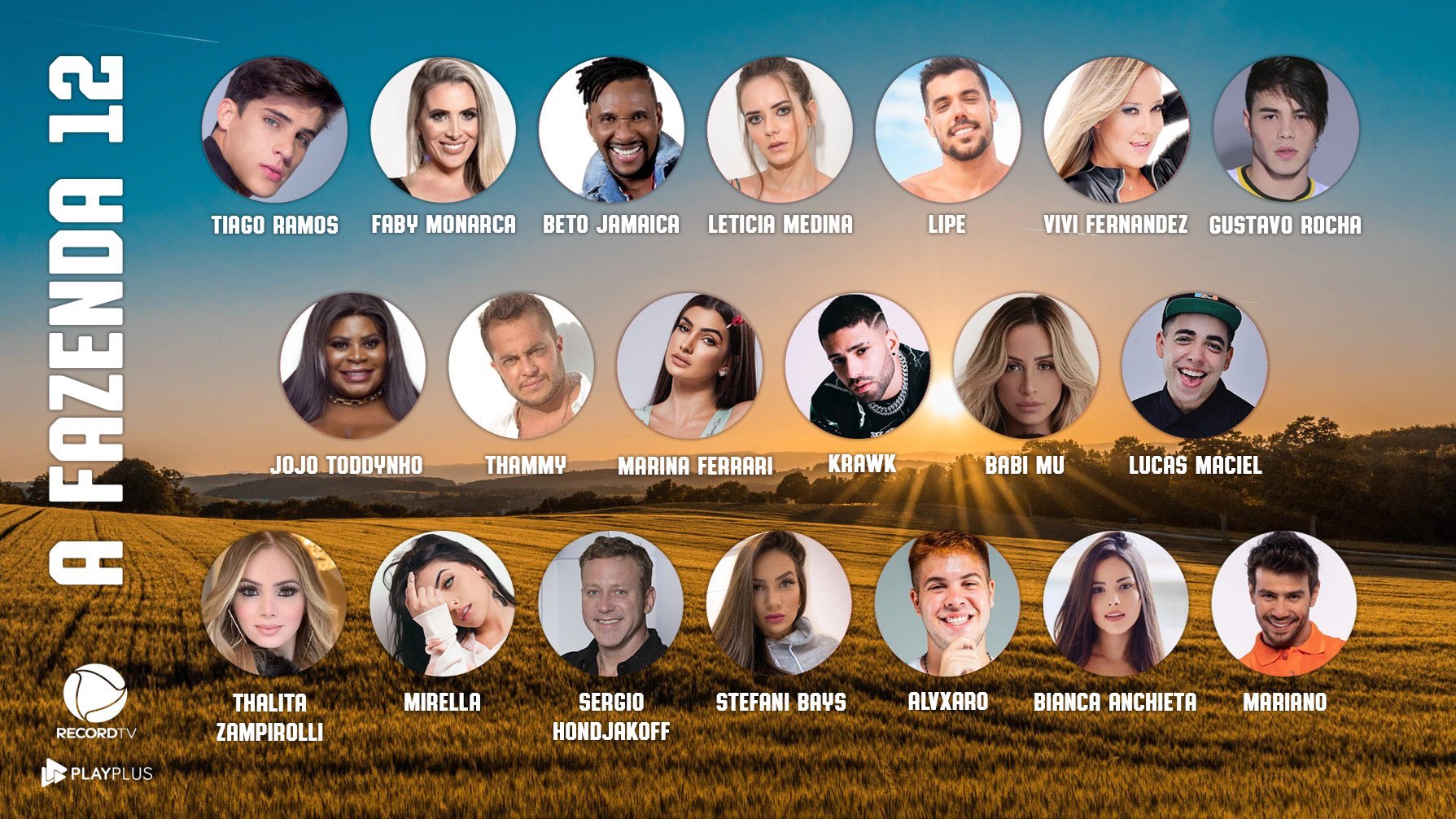 Record define data de estreia de A Fazenda e lista de participantes vaza