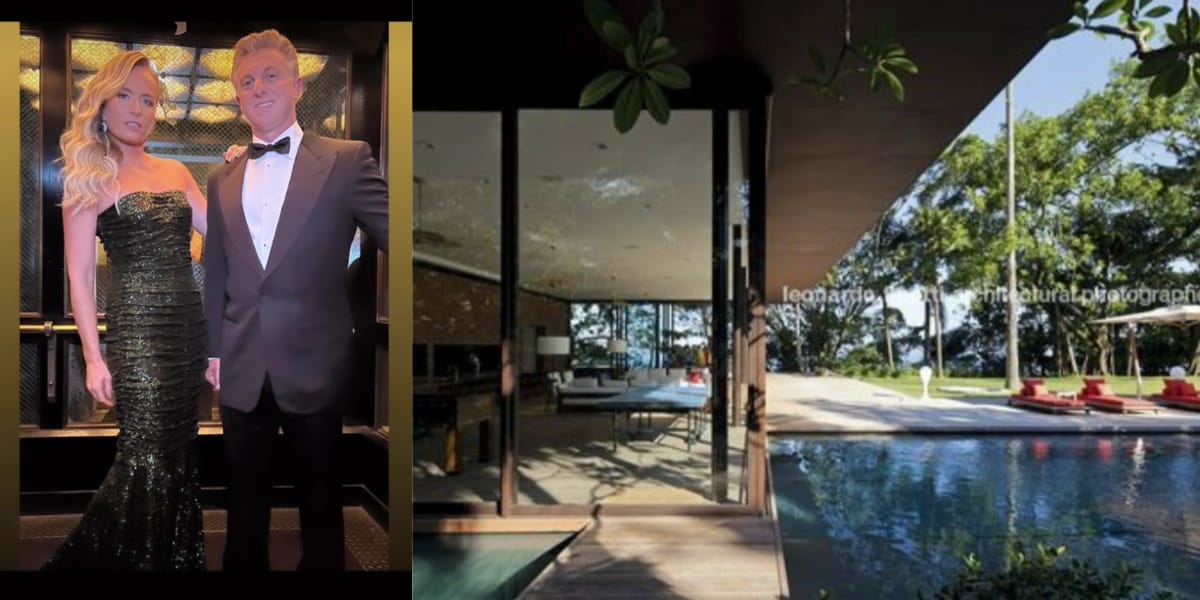 A mansão de Huck e Angélica é considerada uma das mais lindas