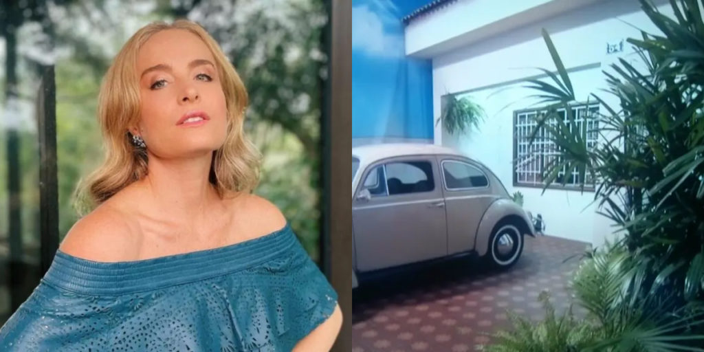 Casa simples e muito pequenina Casa de Angélica antes da fama é de