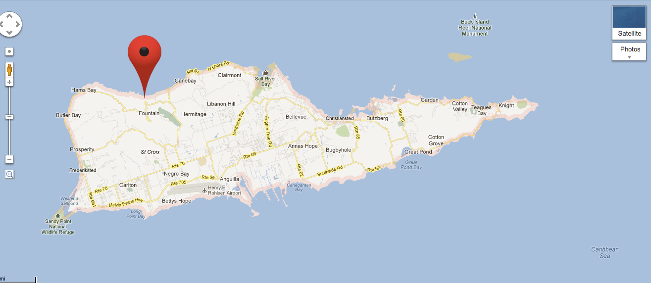 St Croix Land 4 Sale An amazing 18 acres plot of land with ocean