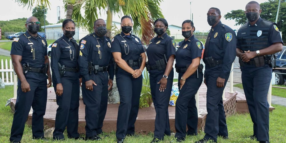 V.I. Police Department Unveils New Uniforms St. Croix Source
