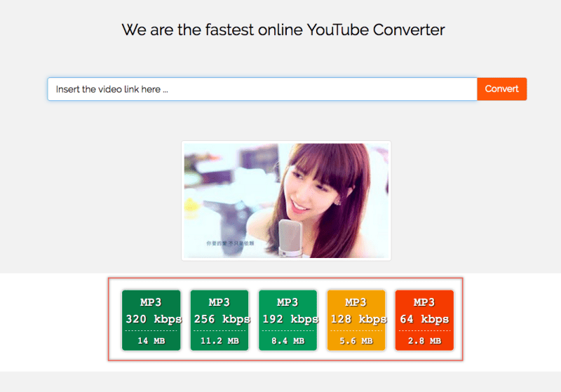 Yt2mp3 將youtube 轉為mp3 下載 提供各種音質選擇 就是教不落 給你最豐富的3c 資訊 教學網站