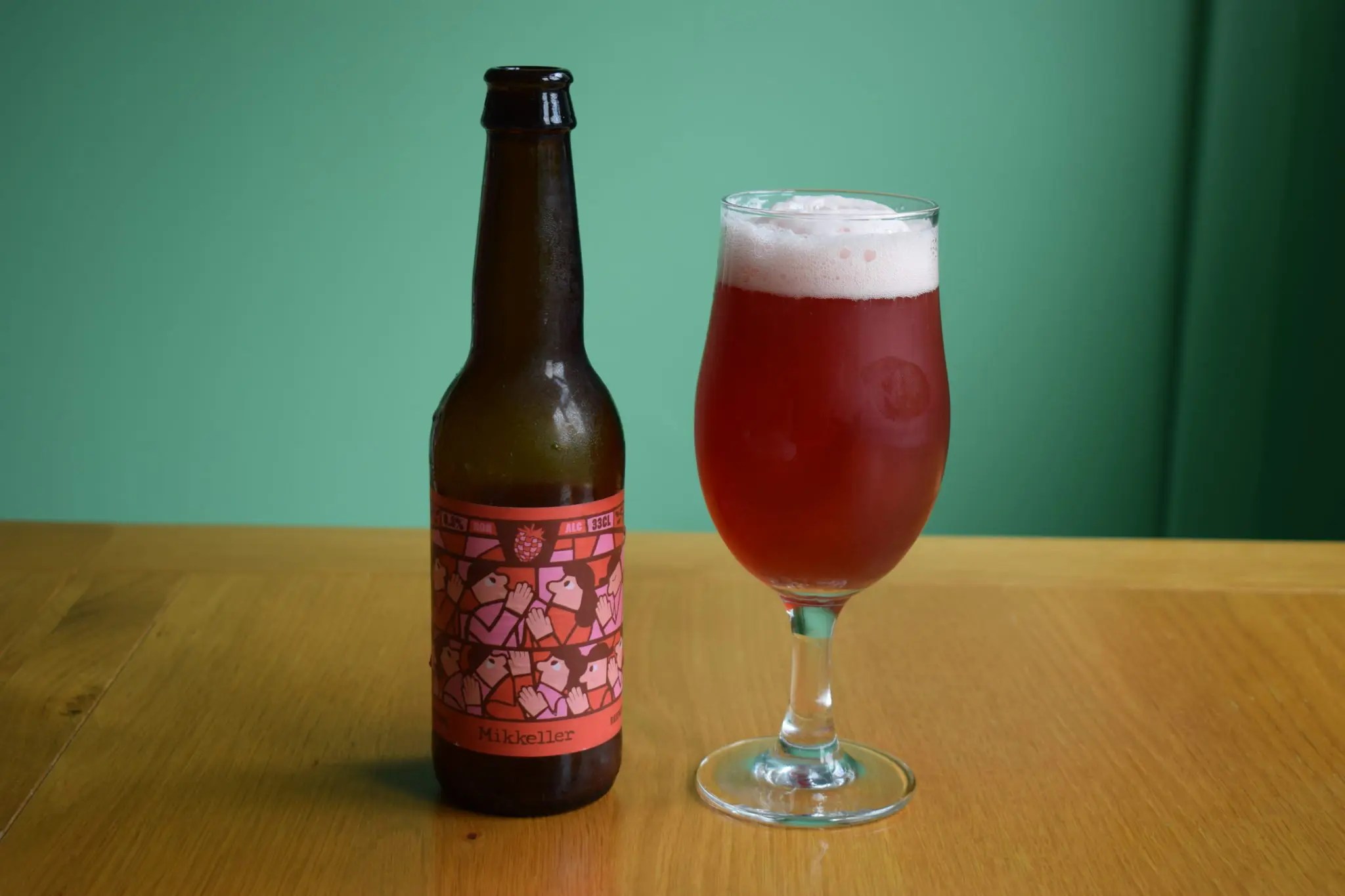 Mikkeller 'Limbo Raspberry' Review LowAlcohol (0.3) Fruit Beer