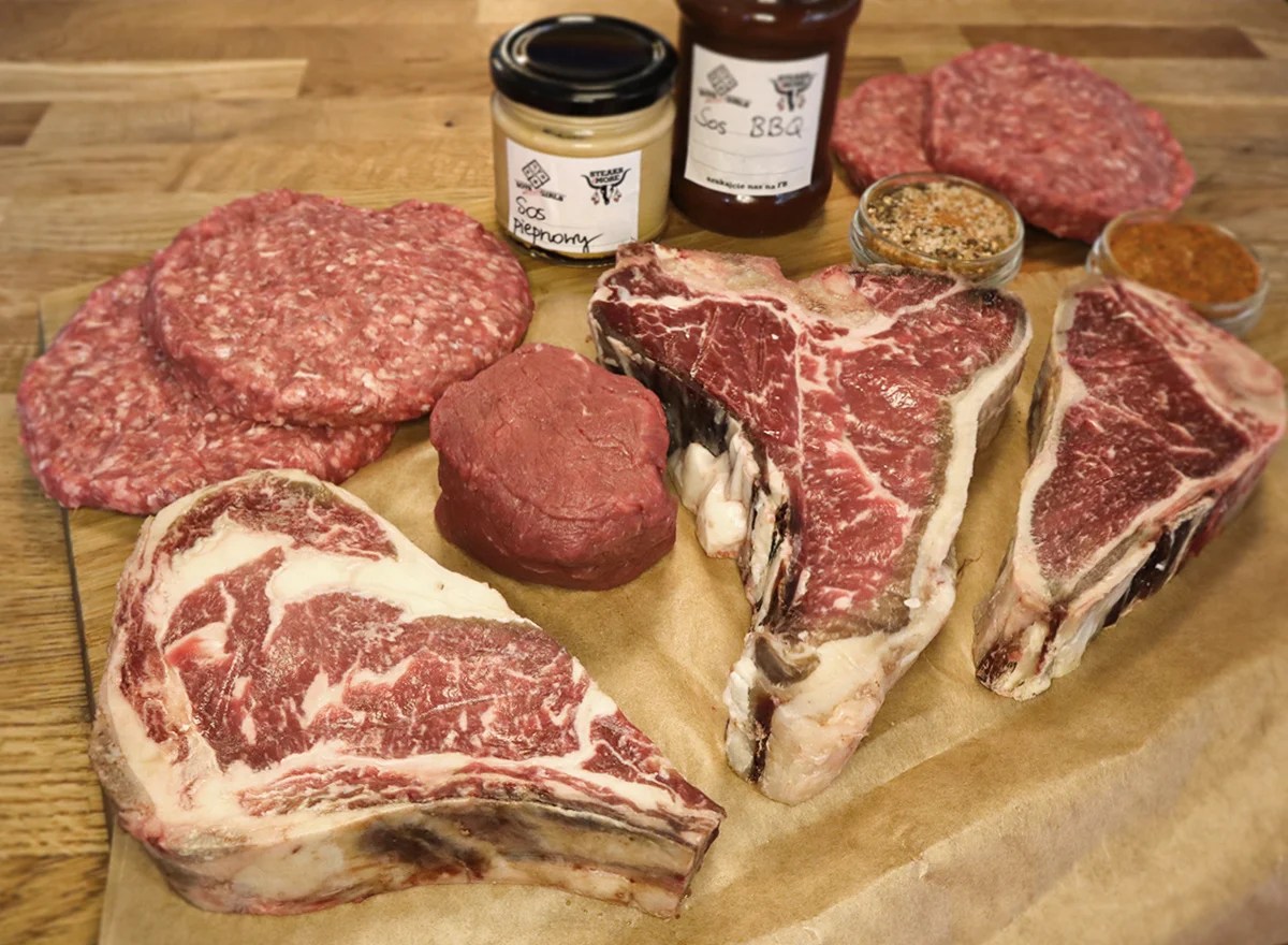 Zestaw powitalny Steaks & More Sezonowane i sprzedaż najlepszej
