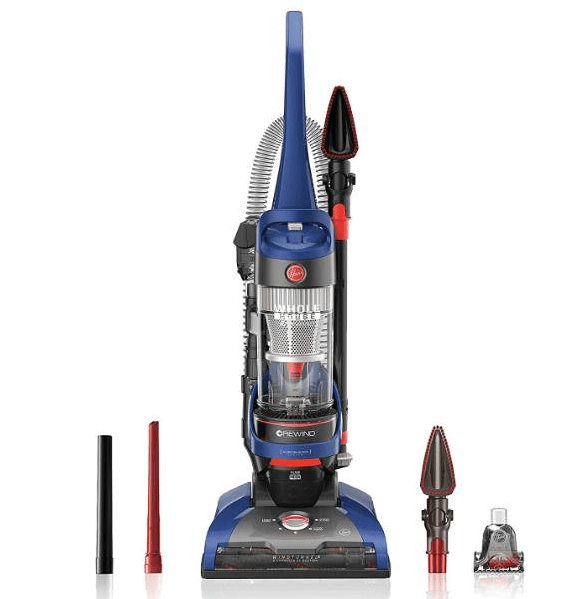 Hoover WindTunnel 2 Whole House Rewind Corded Bagless Upright Vacuum