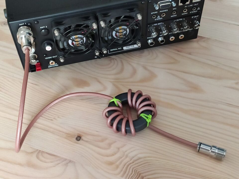 Compact EFHW 40m6m Stealth Antennas