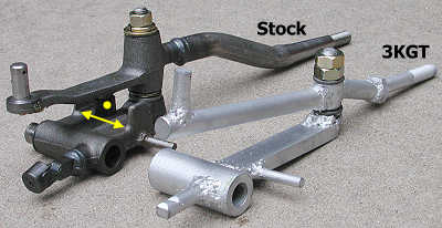 Stealth 316 - 3KGT Short Throw Shifter