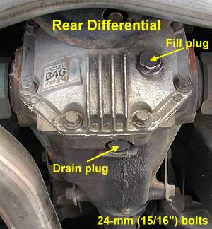 Stealth 316 - Drivetrain Oil Change - AWD