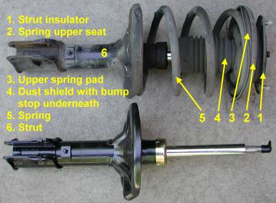 Stealth 316 - Shock & Strut Removal & Disassembly