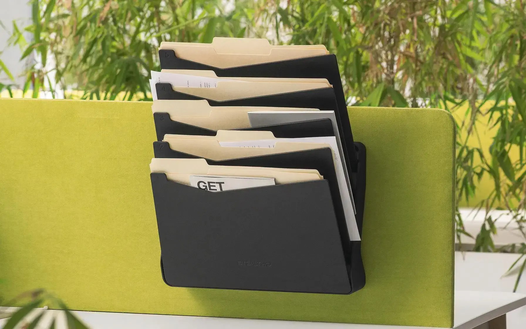 File Holder Desk File Organizer Vertical by STEALTHO