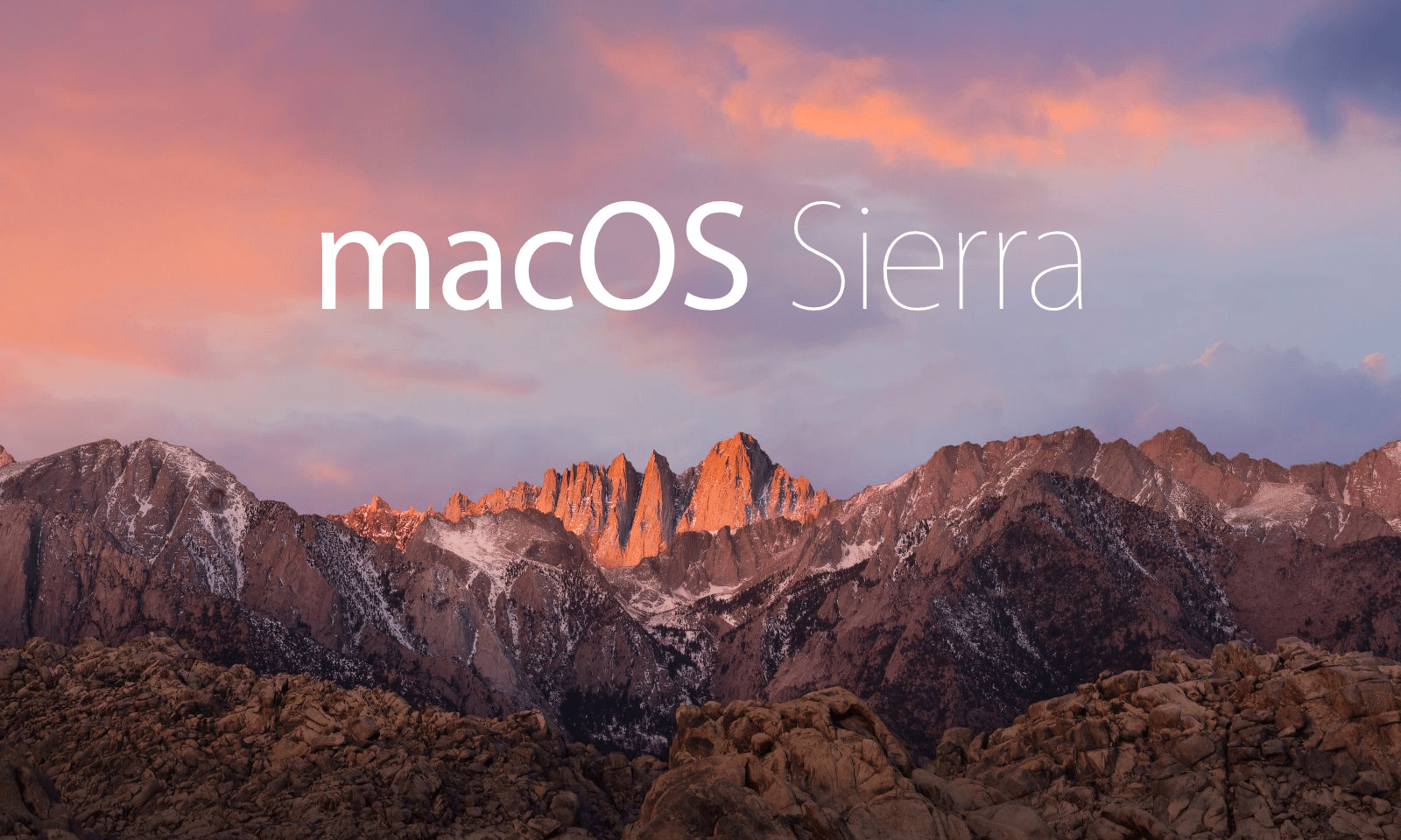 Prenos in namestitev MacOS Sierra Update MacOS Sierra 10.12.6