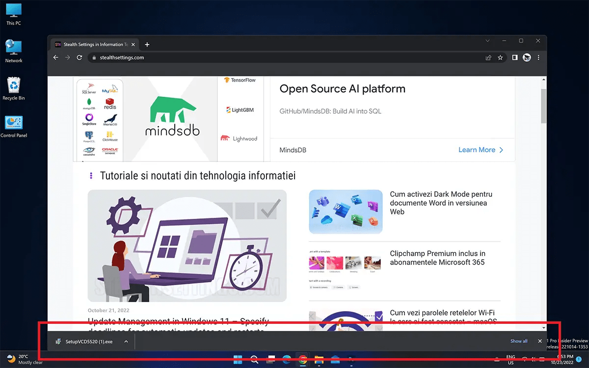 Cum dezactivezi Download Bar din Google Chrome