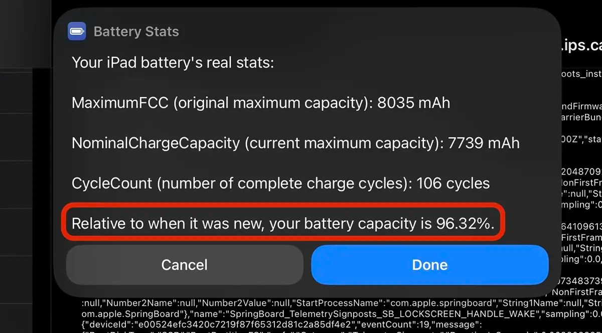 How to check iPad Battery Health? Maximum Charging Capacity