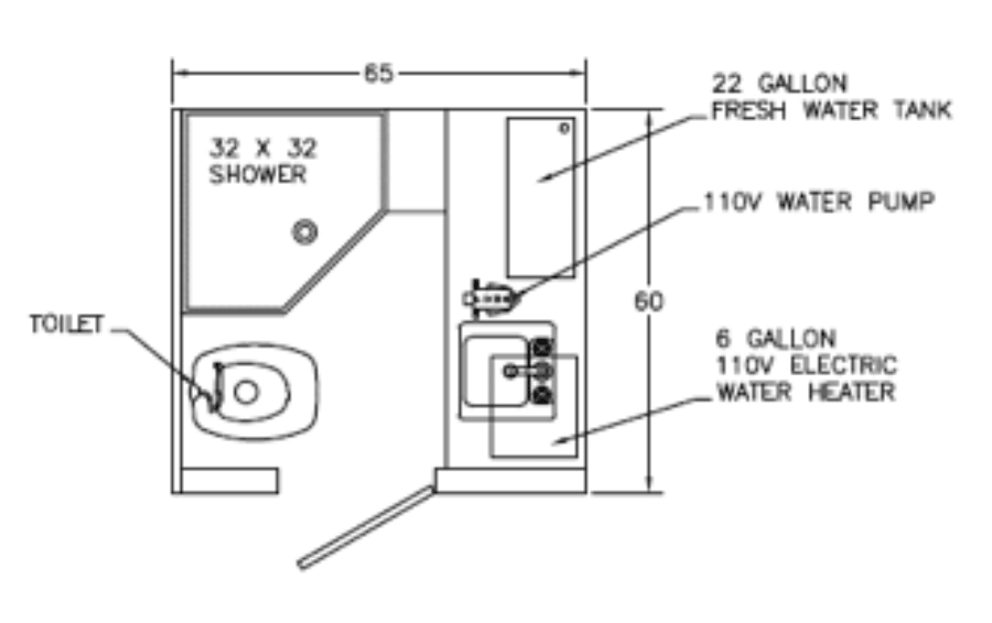Enclosed Trailer Bathroom Kit atelieryuwa.ciao.jp