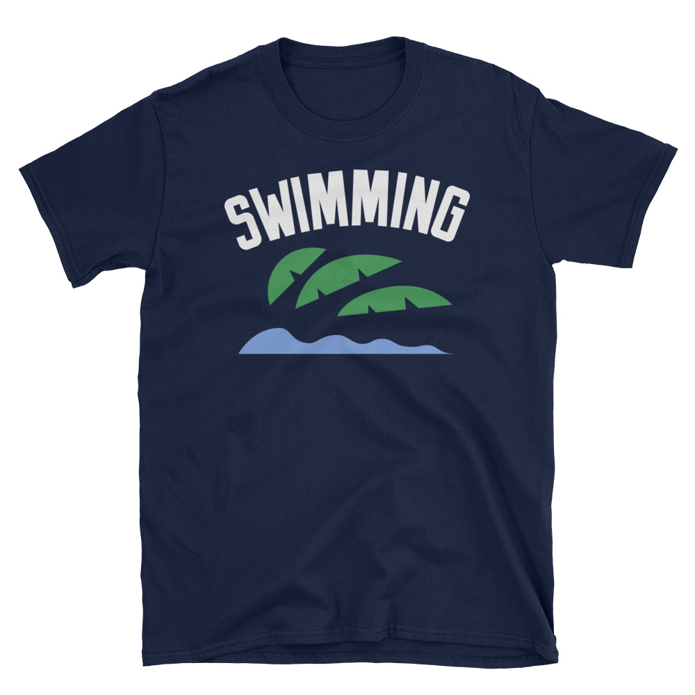 Golden Boy "Swimming" Unisex TShirt Stealth Weeb