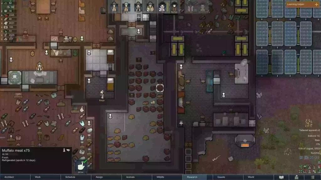 Fix Freezer not Working in RimWorld Stealthy Gaming