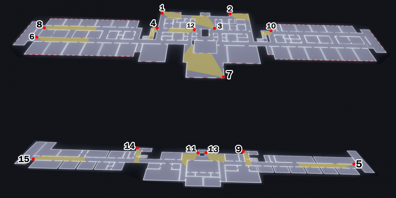 Phasmophobia Asylum Camera Location Map SteamAH