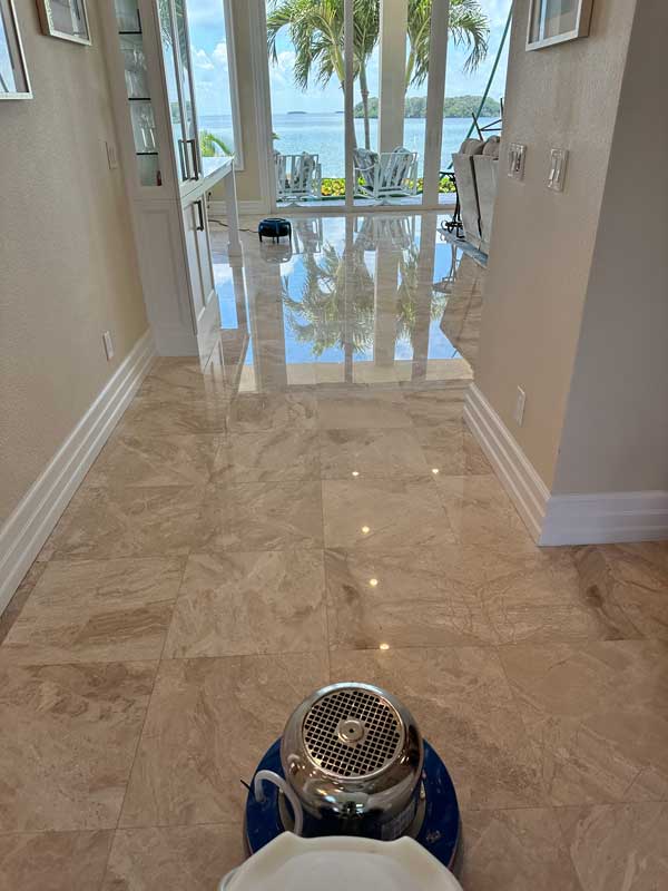 Natural Stone Polishing, Cleaning, and Restoration Tarpon Springs FL