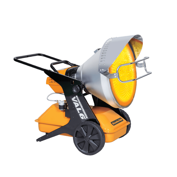 Val 6 Heater Portable, Radiant Heaters Steam Cleaners Inc