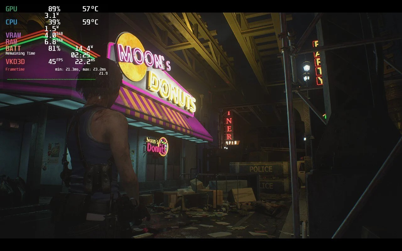 Resident Evil 3 (Remake) Steam Deck HQ