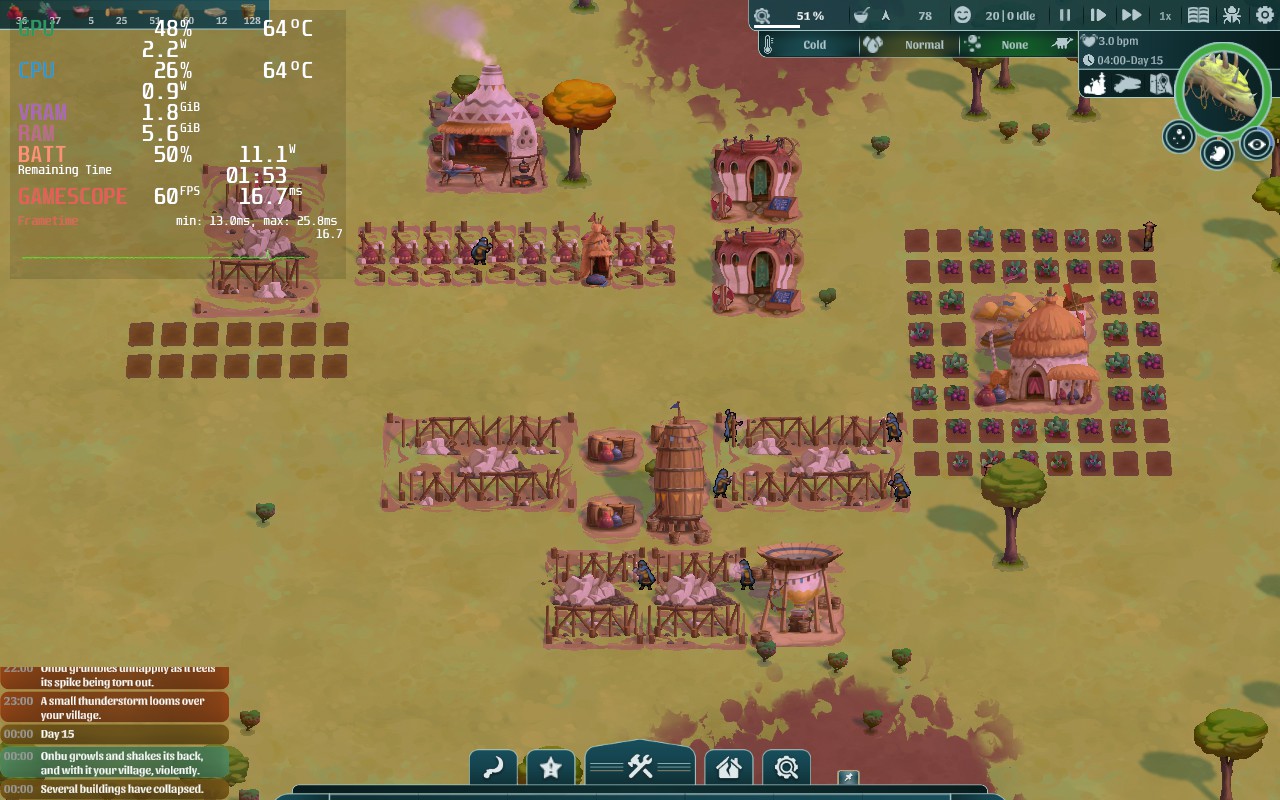 The Wandering Village (Early Access) Steam Deck HQ