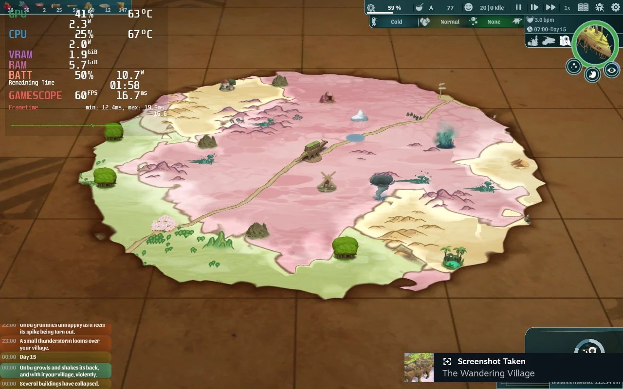 The Wandering Village (Early Access) Steam Deck HQ