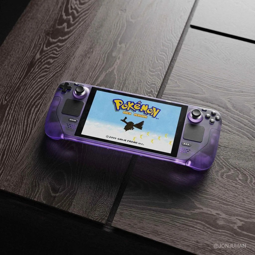 JSAUX Creating Transparent Back Cover for Steam Deck Steam Deck HQ