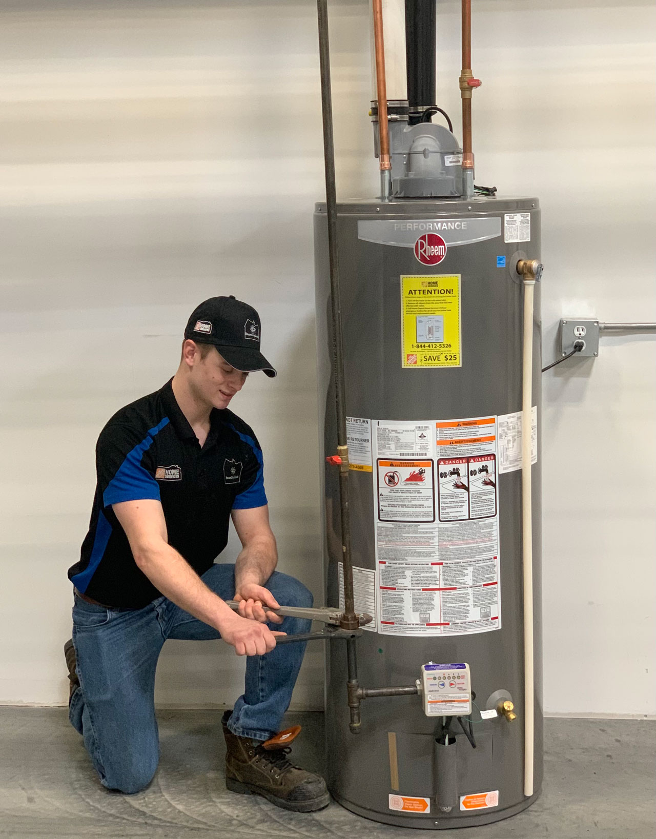 Water Tank Installation Steam Dry Canada