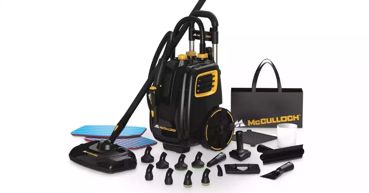 McCulloch MC1385 Steam Cleaner Review [2022 Update]