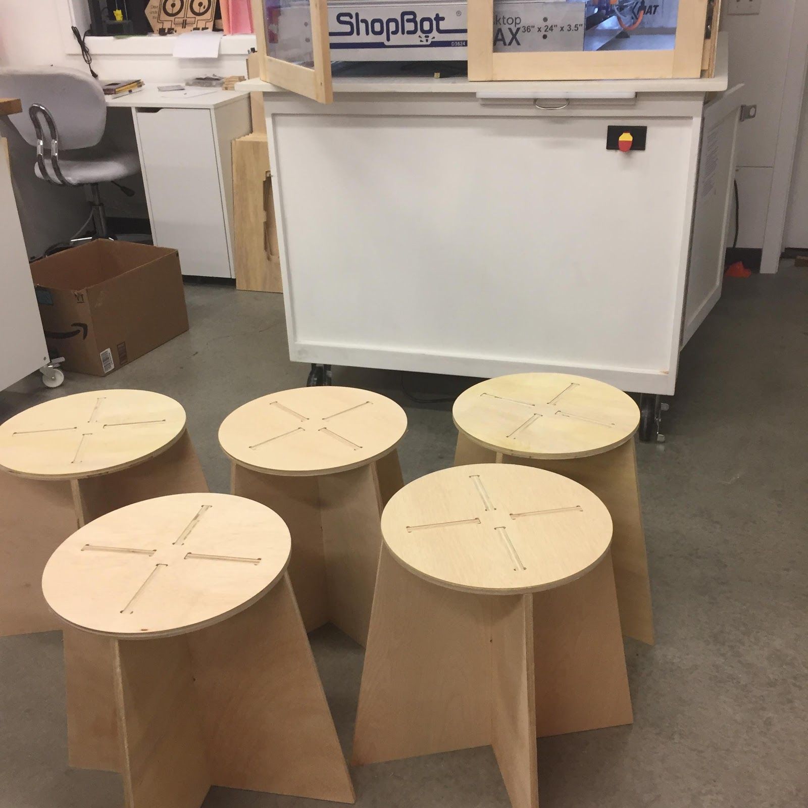 Flatpack CNC Furniture PCC STEAM Work Experience