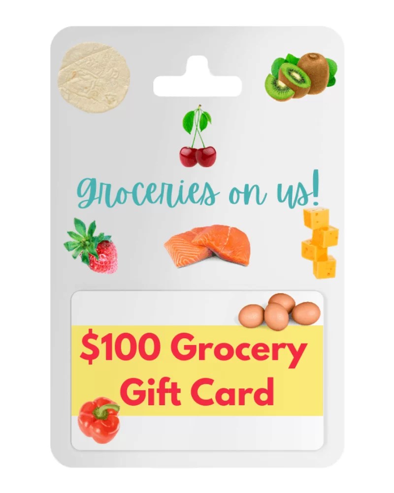 100 Grocery Gift Card Giveaway • Steamy Kitchen Recipes Giveaways