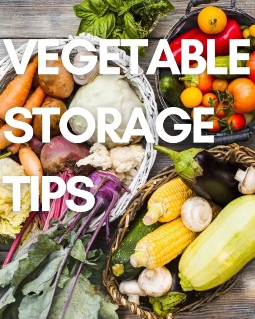 How to Store Vegetables and Make Them Last Longer • Steamy Kitchen