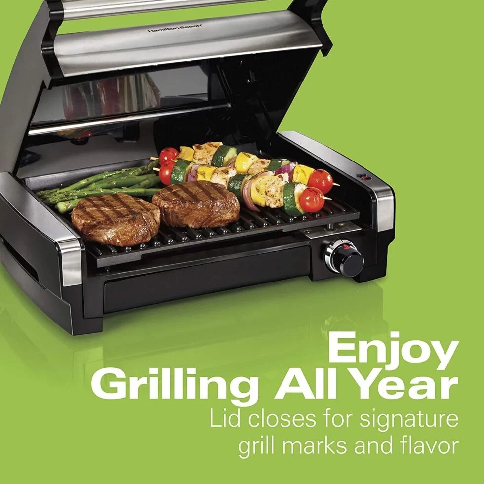 Hamilton Beach Indoor Grill Giveaway • Steamy Kitchen Recipes Giveaways