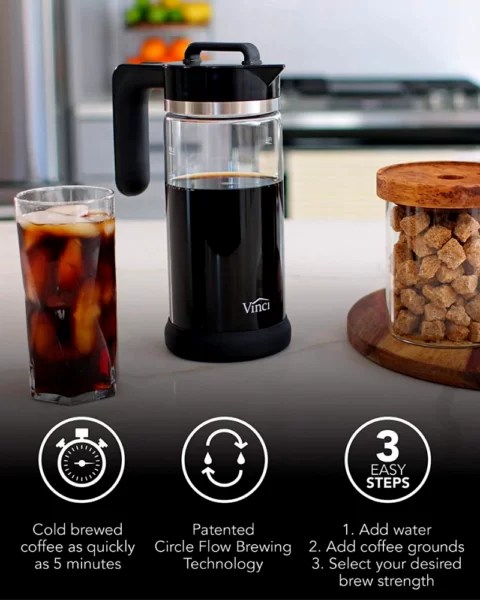 Vinci Cold Brew Maker Review and Giveaway • Steamy Kitchen Recipes