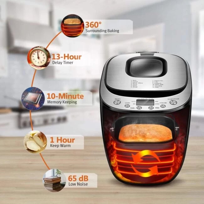 CROWNFUL Automatic Bread Machine Giveaway • Steamy Kitchen Recipes