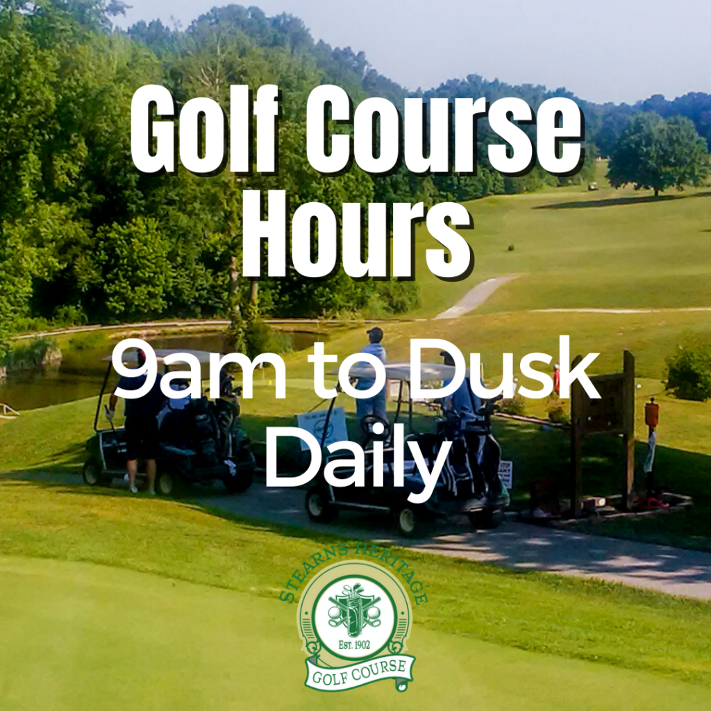 Hours Stearns Heritage Golf Course