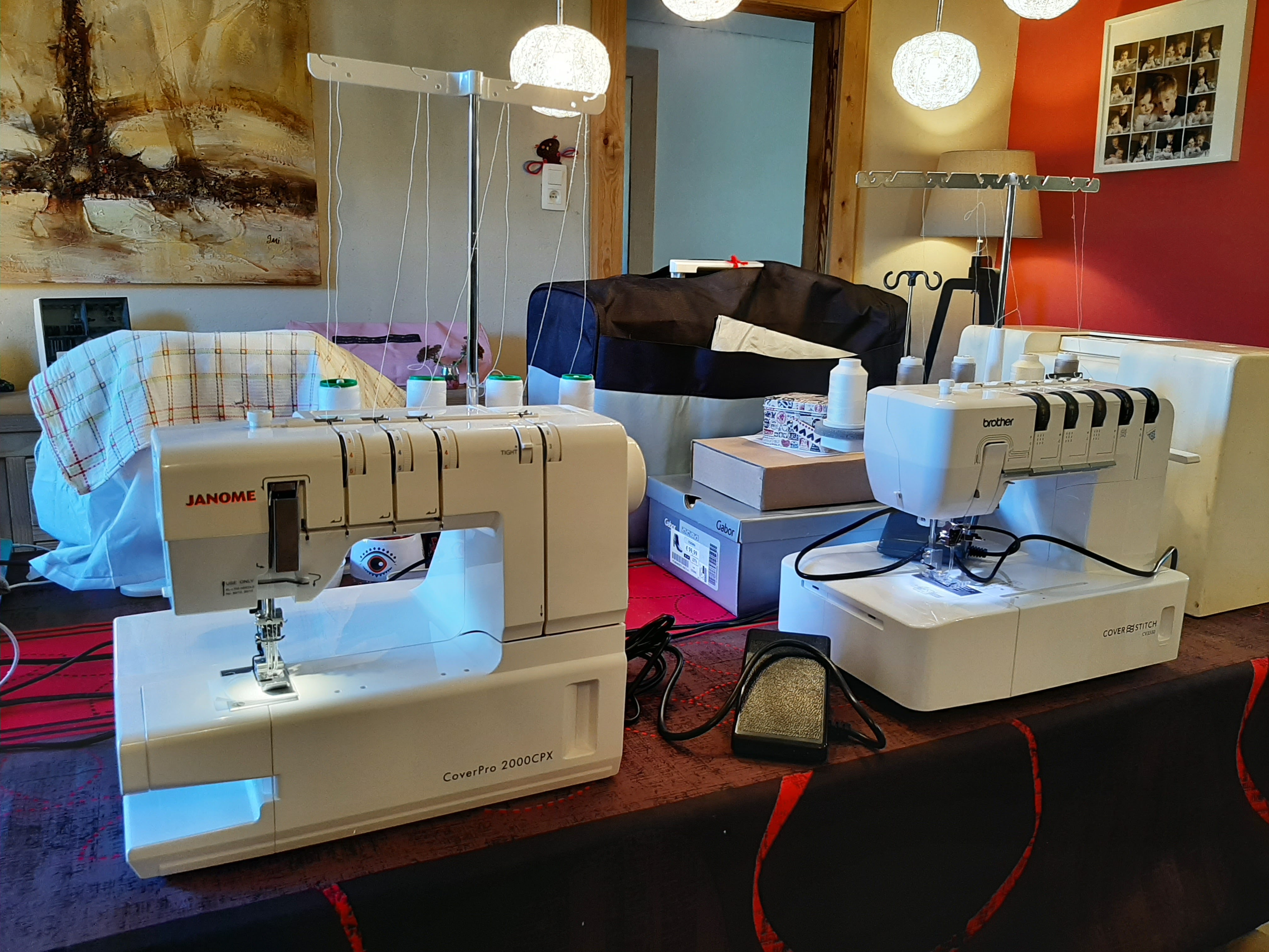 Blog Brother 3550CV vs Janome 2000CPX
