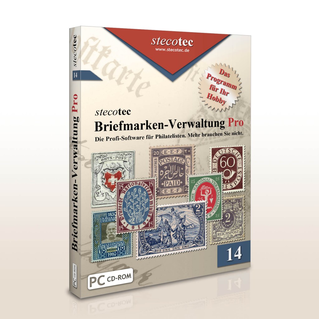 Jetzt Neu! Software für Philatelisten