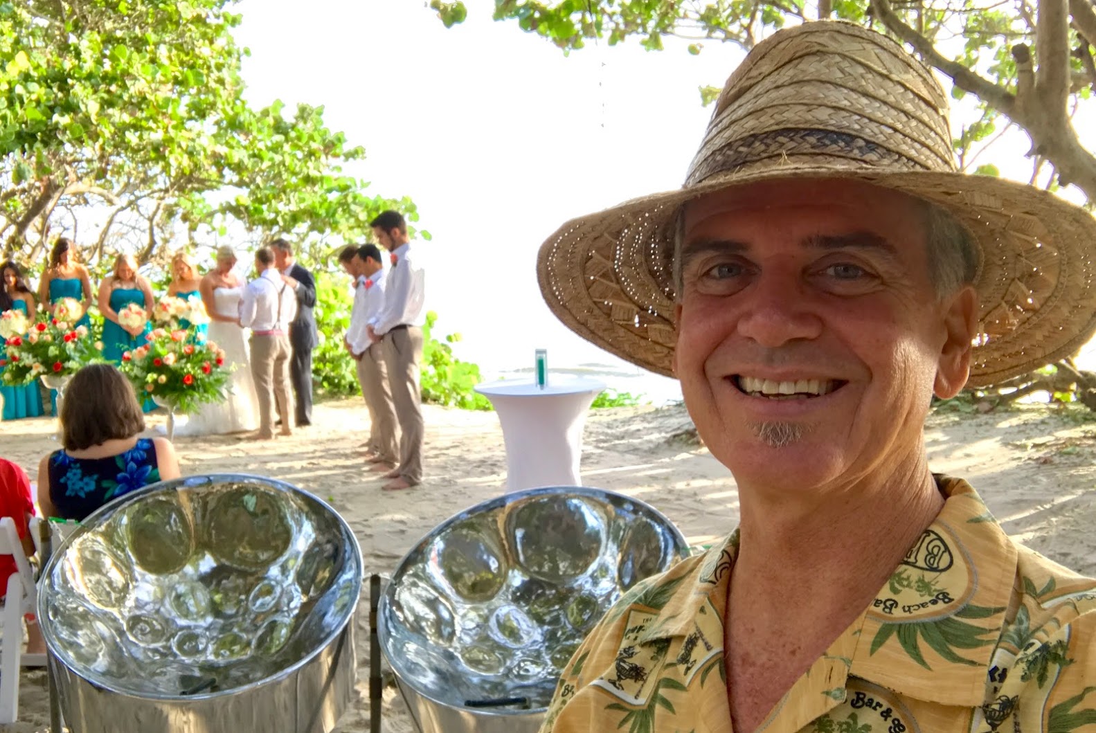 Steel Drum Music South Florida Beach Weddings & Parties Bob Lyons
