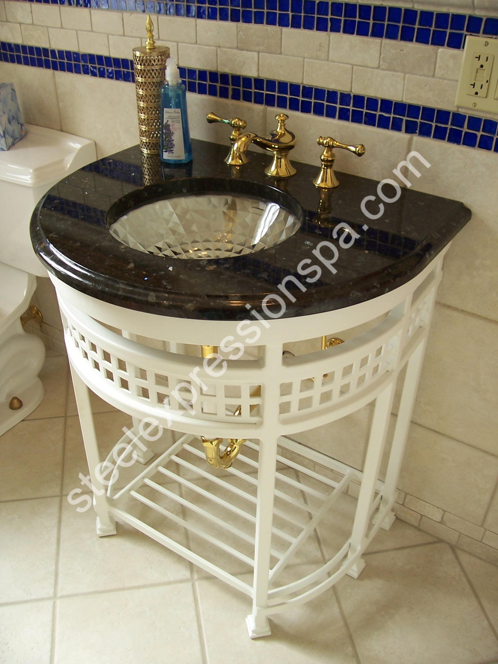 Custom Wrought Iron Bathroom Vanities Steel Expressions, Lancaster County, PA