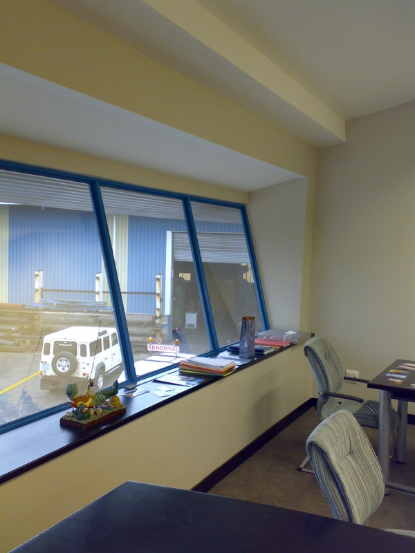 Second Story Office Extension Lovemore Bros. Durban Steel Frame