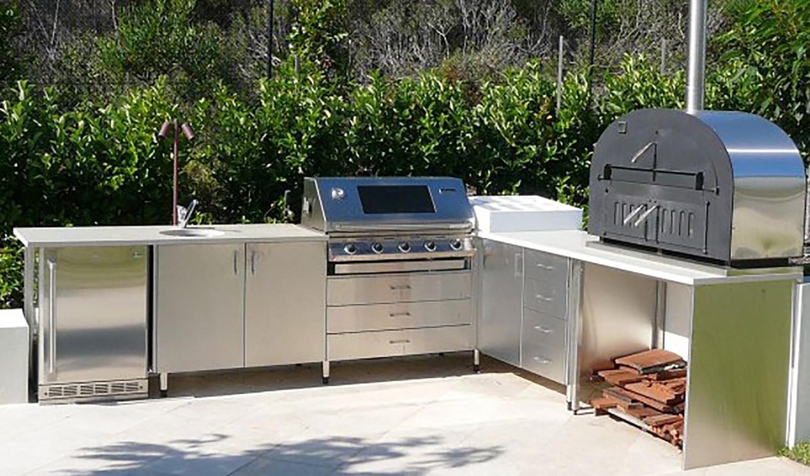 Outdoor Stainless Steel Steel Kitchen