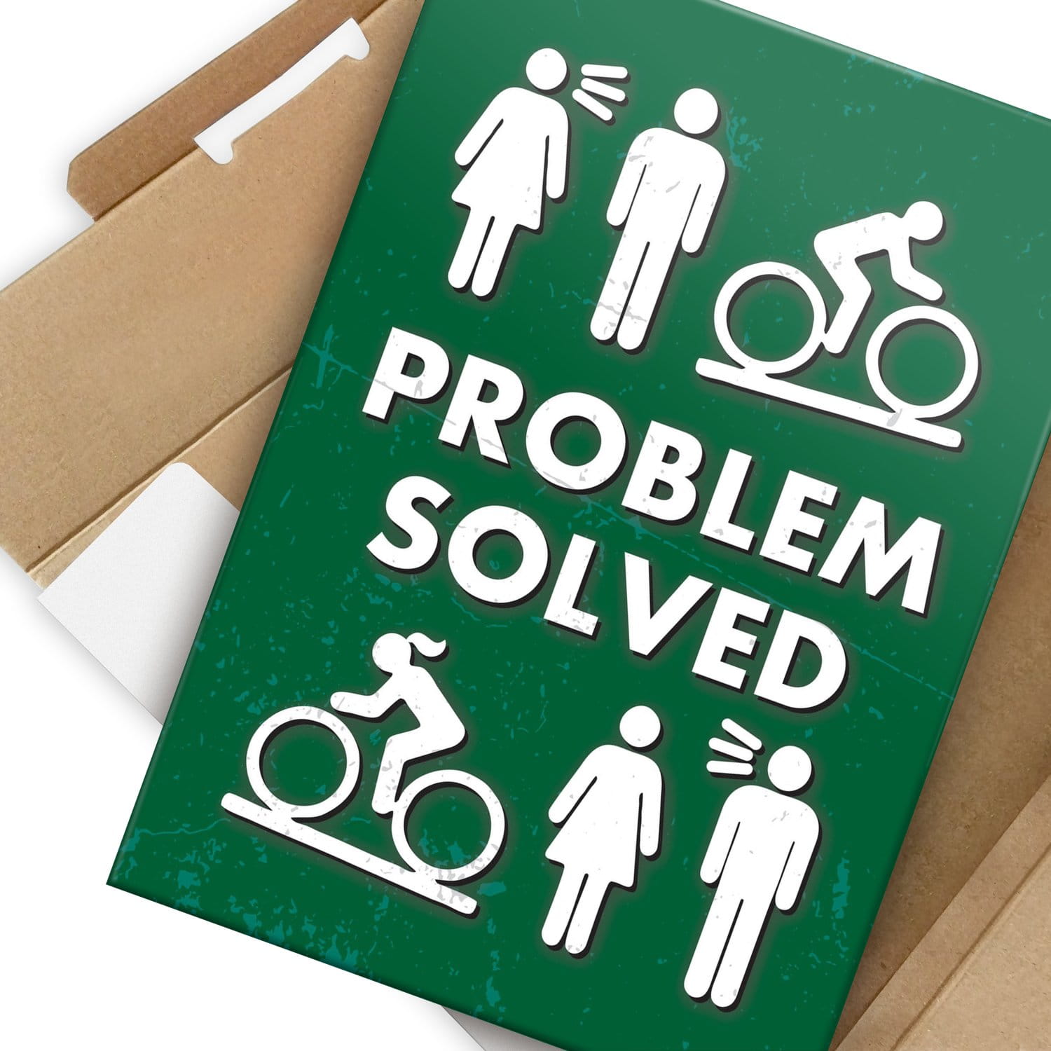 Metal poster Problem solved SteelPoster