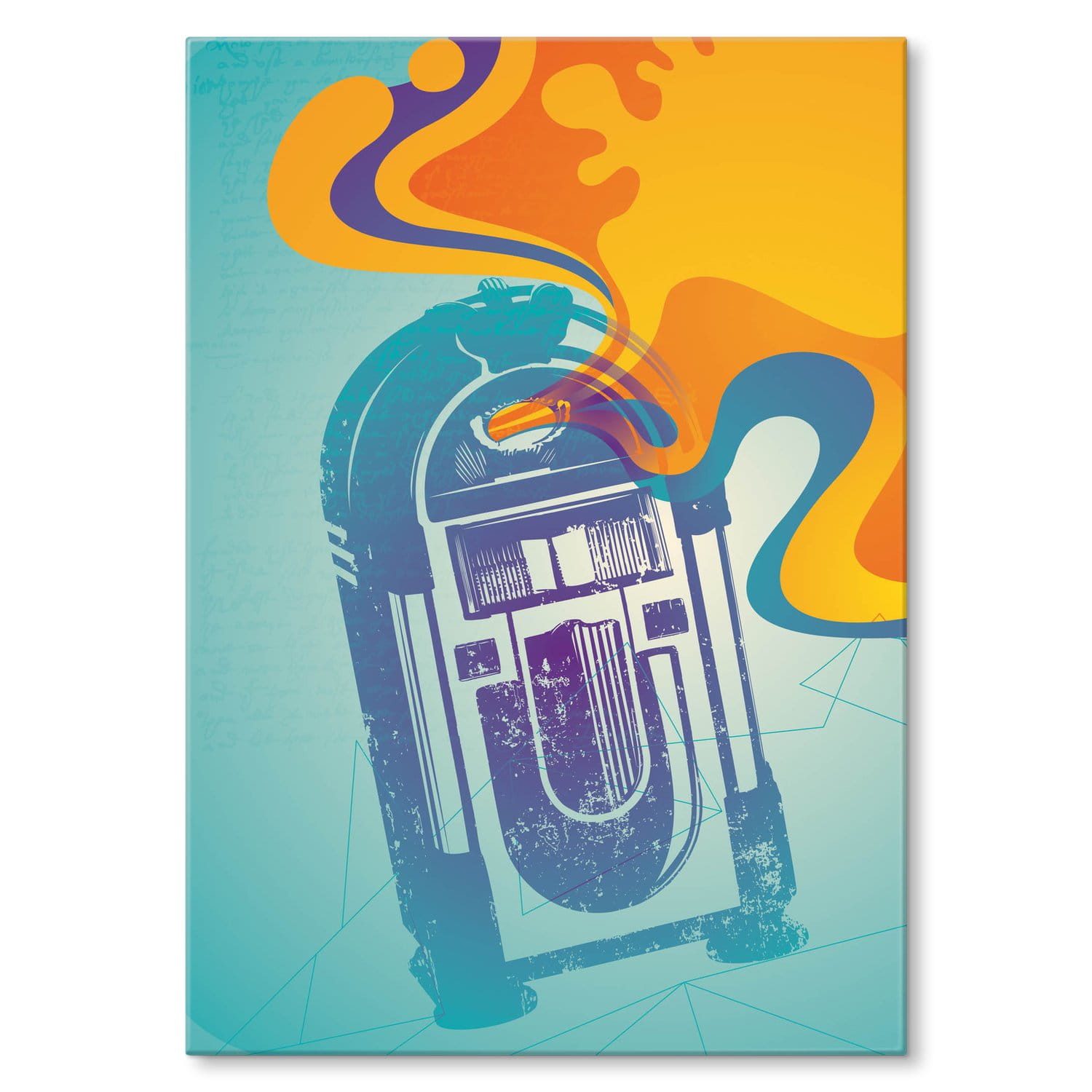 Metal poster Szafa grająca SteelPoster